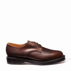 Solovair Gaucho Crazy Horse Miesten Gibson Kengät Ruskea | S3-995-CH-G-030