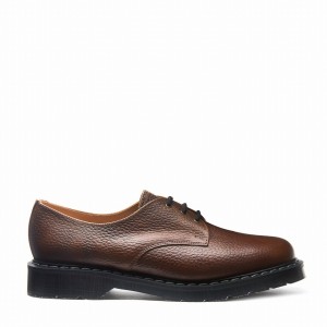 Solovair Grain Miesten Gibson Kengät Ruskea | S3-995-CH-SoftG-G-030