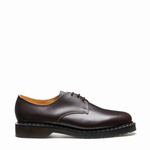 Solovair Greasy Miesten Gibson Kengät Ruskea | S3-995-BNG-G-035