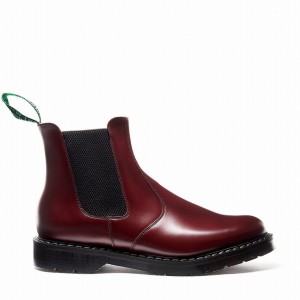 Solovair Hi-Shine Naisten Dealer Saappaat Punainen | S0-900-OX-G-030
