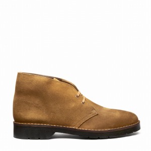 Solovair Suede Miesten Chukka Saappaat Ruskea | 103-374-060