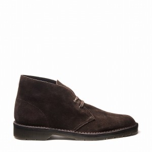Solovair Suede Miesten Chukka Saappaat Ruskea | 103-369-060
